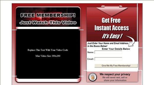 Product picture Video Optin Templates Pack  with Private Label Rights